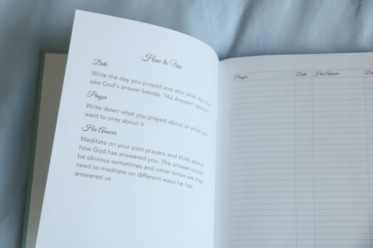 Prayer Journal
