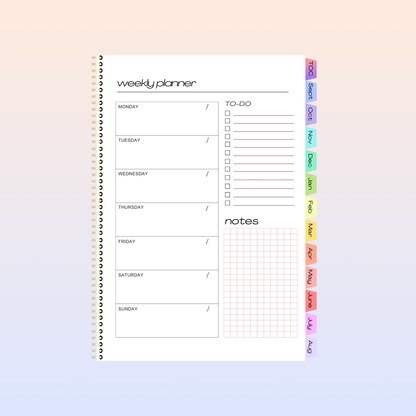 Digital 2024/25 Service Year Planner