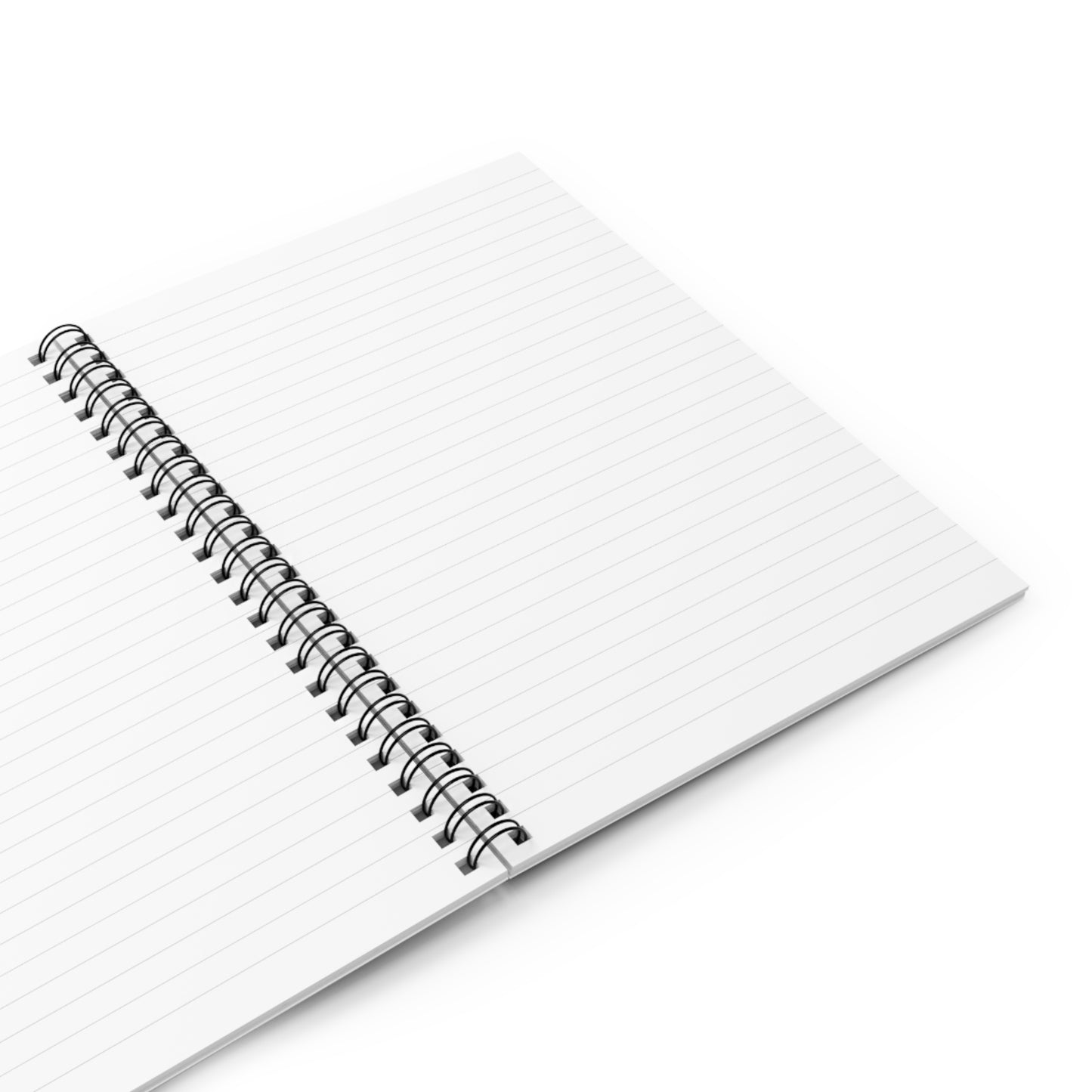 Spiral Notebook - Ruled Line - see yourself when all is new