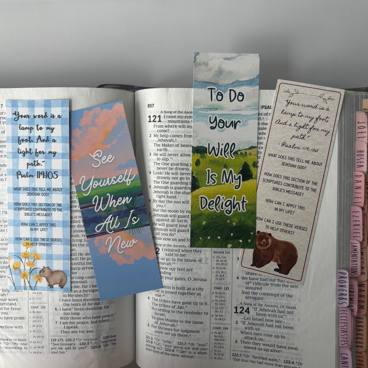 Digital Bookmark Designs