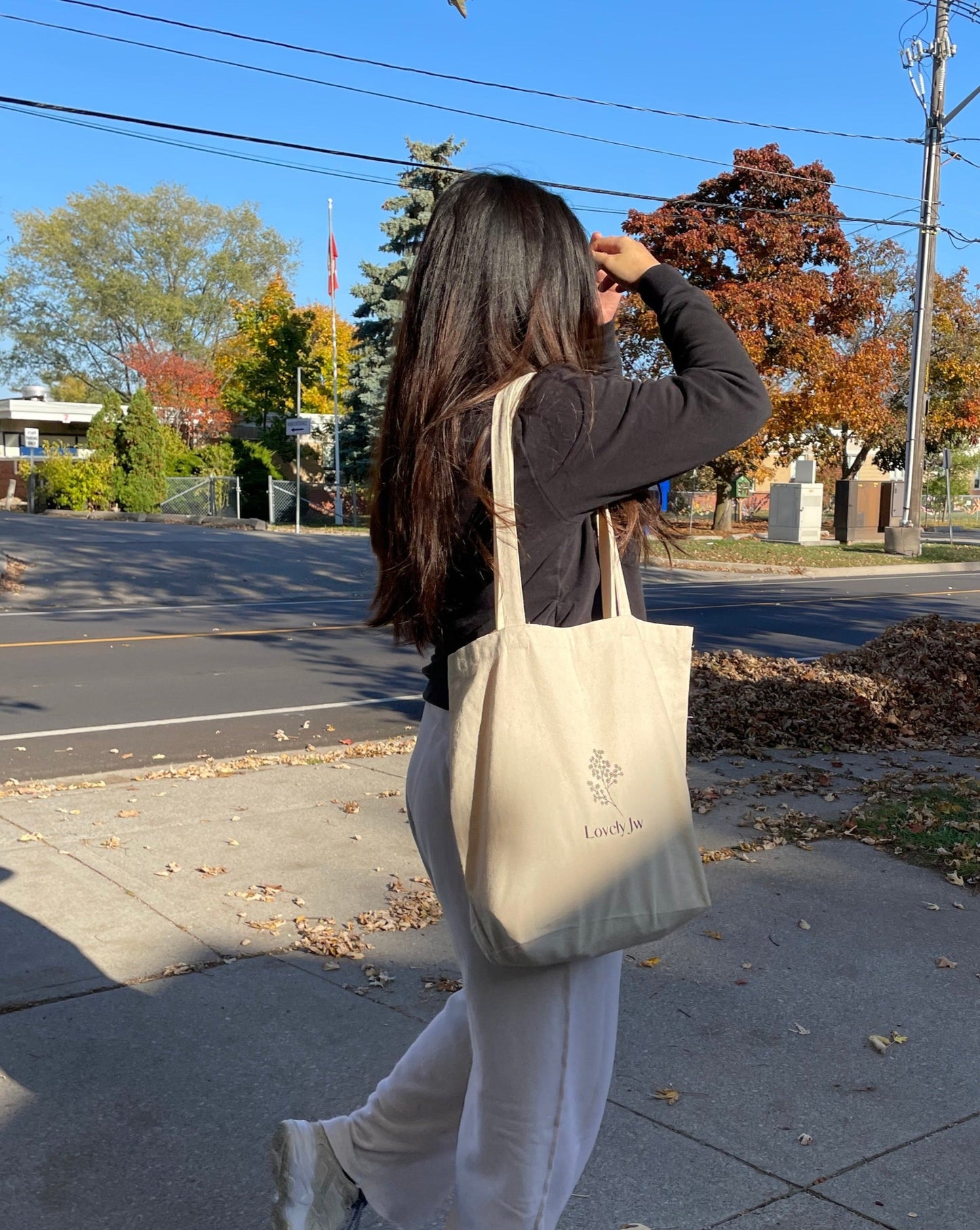 Canvas Durable Tote - fruitage of the spirit