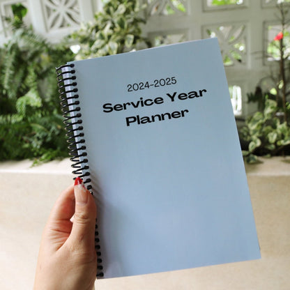 2024/25 Service Year Planner