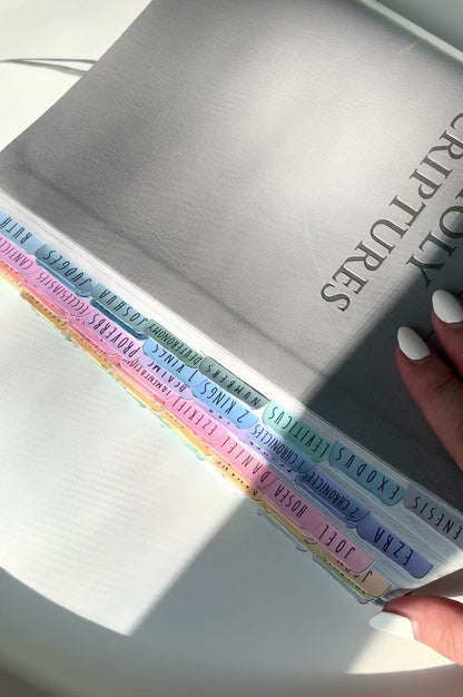 Digital Printable Bible Reading Tabs